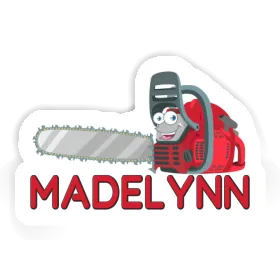 Chainsaw Sticker Madelynn Image