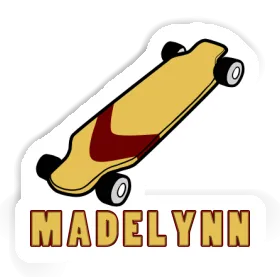 Aufkleber Longboard  Madelynn Image