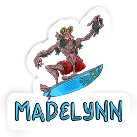 Surfer Aufkleber Madelynn Image