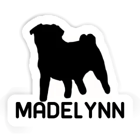 Sticker Pug Madelynn Image