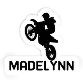 Madelynn Autocollant Motocrossiste Image