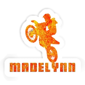 Madelynn Autocollant Motocrossiste Image