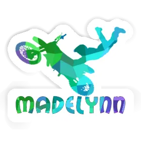 Autocollant Madelynn Motocrossiste Image