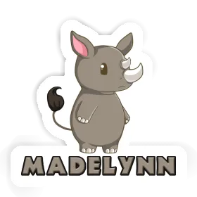 Madelynn Sticker Rhinozeros Image