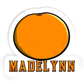 Sticker Madelynn Orange Image