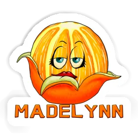 Orange Sticker Madelynn Image