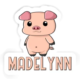 Madelynn Sticker Piglet Image