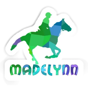 Sticker Madelynn Horse Rider Image