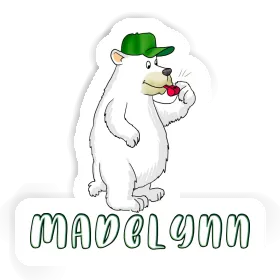 Madelynn Sticker Bear Image