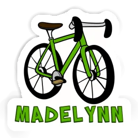 Madelynn Sticker Racing Bicycle Image