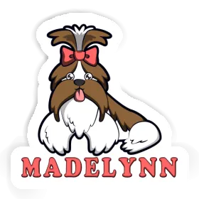 Shih Tzu Sticker Madelynn Image