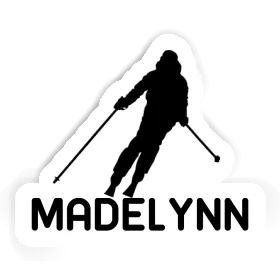 Sticker Madelynn Skifahrerin Image