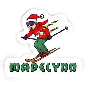 Sticker Madelynn Skier Image