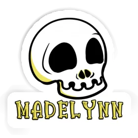 Sticker Totenkopf Madelynn Image