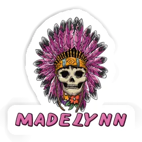 Sticker Damen Totenkopf Madelynn Image