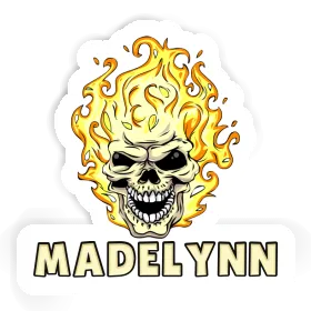 Madelynn Sticker Totenkopf Image