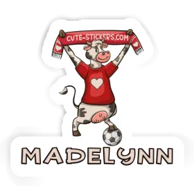 Cow Sticker Madelynn Image