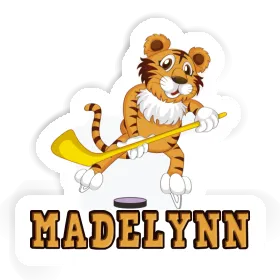 Ice-Hockey Player Sticker Madelynn Image