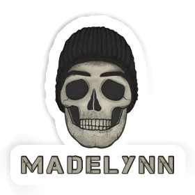 Madelynn Aufkleber Totenkopf Image