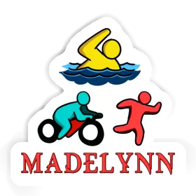 Sticker Triathlete Madelynn Image