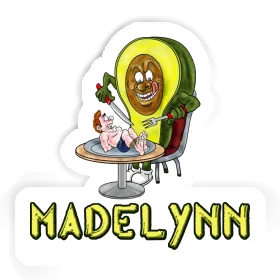 Madelynn Sticker Avocado Image