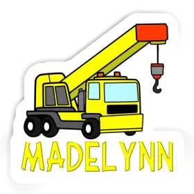 Madelynn Sticker Vehicle Crane Image