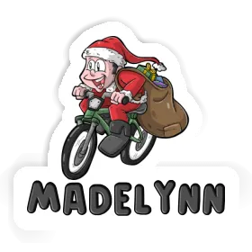 Sticker Madelynn Bicycle Rider Image