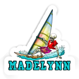 Aufkleber Surfer Madelynn Image