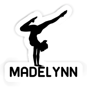 Yoga Woman Sticker Madelynn Image