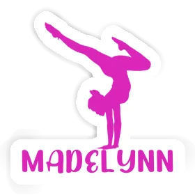 Sticker Yoga Woman Madelynn Image