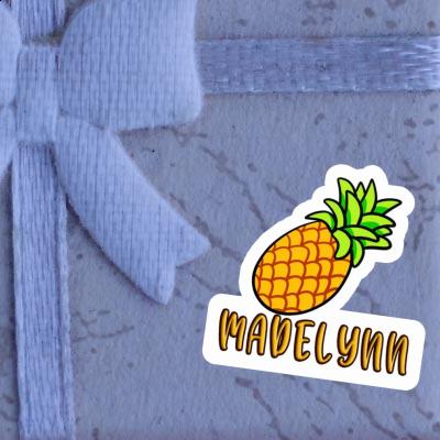 Madelynn Autocollant Ananas Laptop Image