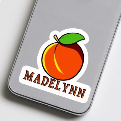 Sticker Madelynn Apricot Laptop Image