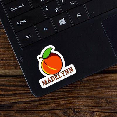 Sticker Madelynn Apricot Notebook Image