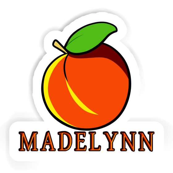 Sticker Madelynn Apricot Gift package Image