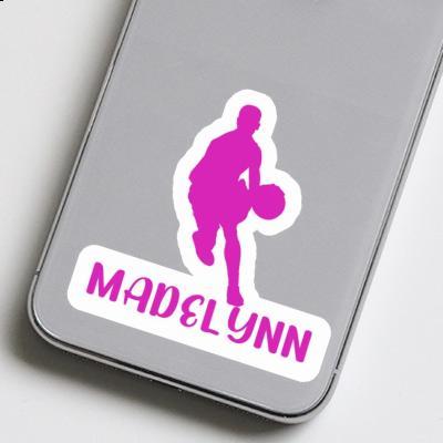 Basketball Player Sticker Madelynn Gift package Image