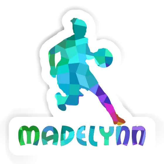 Basketball Player Sticker Madelynn Image