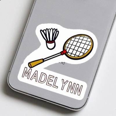 Madelynn Aufkleber Badmintonschläger Image