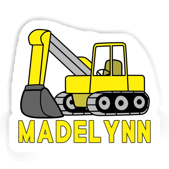 Sticker Madelynn Excavator Gift package Image