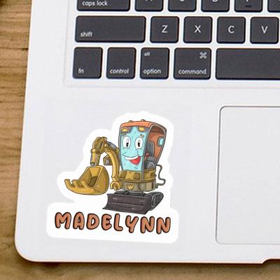 Excavator Sticker Madelynn Image