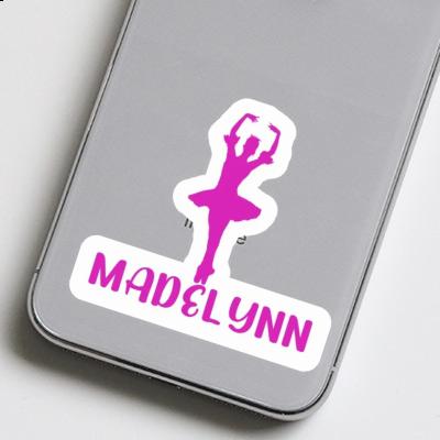 Sticker Ballerina Madelynn Laptop Image