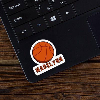 Madelynn Autocollant Basket-ball Notebook Image