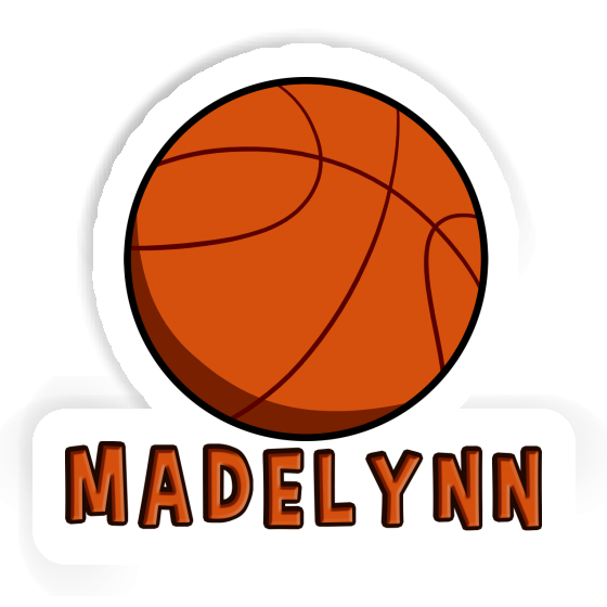 Basketball Ball Sticker Madelynn Gift package Image