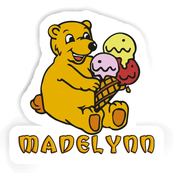 Bear Sticker Madelynn Image