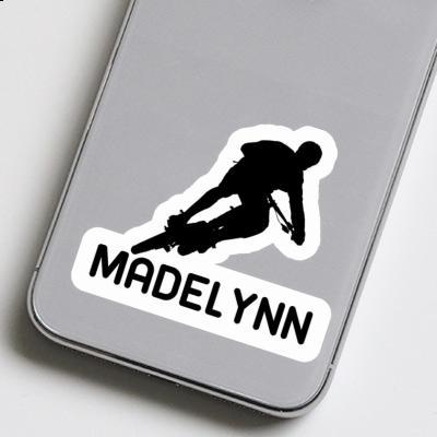 Sticker Biker Madelynn Notebook Image