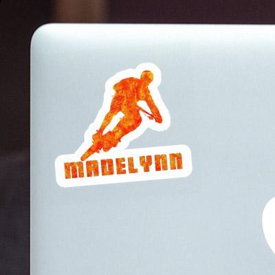 Sticker Biker Madelynn Laptop Image