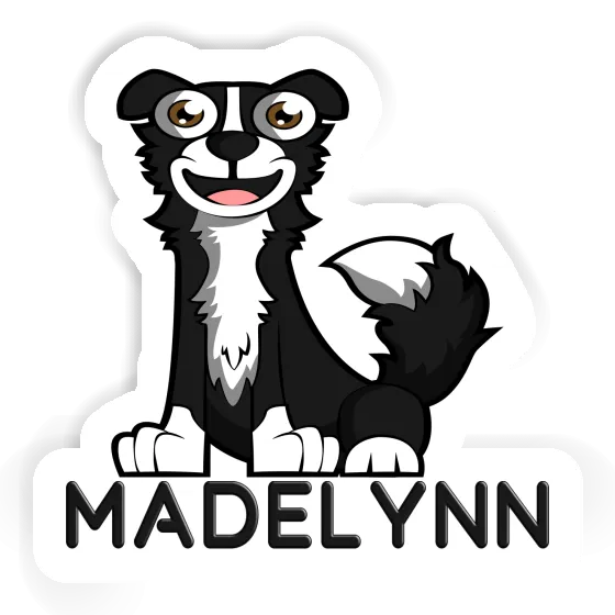 Collie Sticker Madelynn Laptop Image