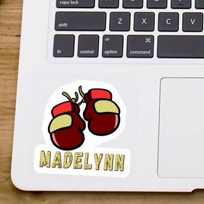 Madelynn Autocollant Gant de boxe Laptop Image