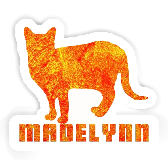 Sticker Madelynn Cat Image