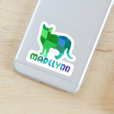 Cat Sticker Madelynn Laptop Image