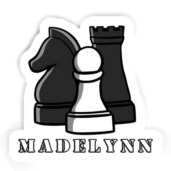 Madelynn Sticker Chessman Laptop Image